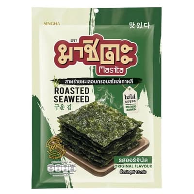 Masita Seaweed Roasted Korean Style Original 15G.