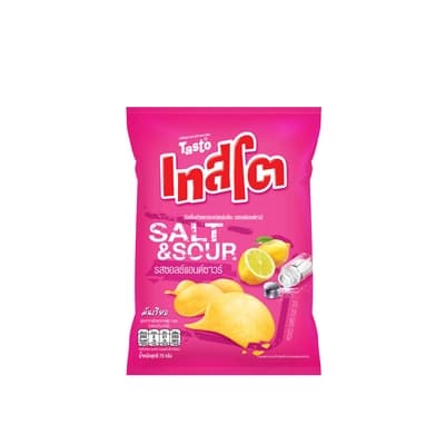 Tasto Potato Chip Salted and Sour 75G.
