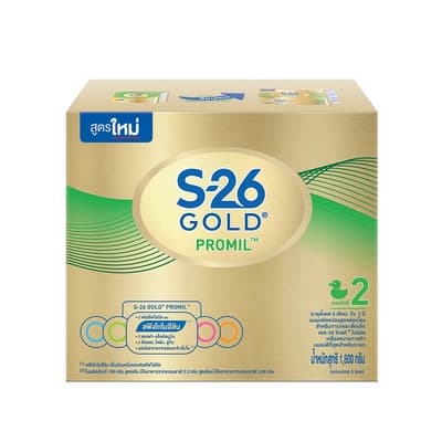 เอส-26 โปรมิลโกลด์ นมผงสูตรต่อเนื่อง 1.8 กก.