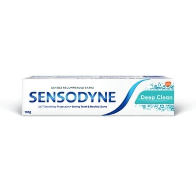 Sensodyne Deep Clean Toothpaste 160ML.