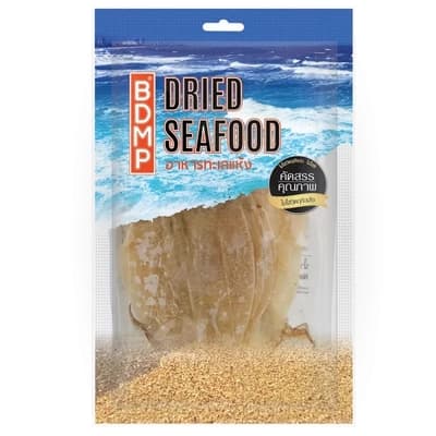 Bdmp Dried Glassy Squid 100G.