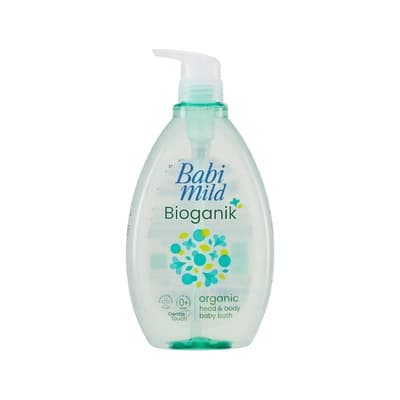 เบบี้มายด์ ผลิตภัณฑ์อาบน้ำและสระผมเด็กอัลตร้ามายด์ไบโอแกนิก 850มล.
