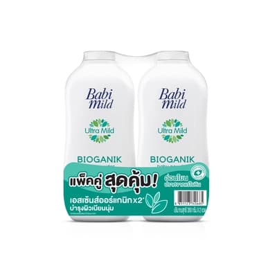 เบบี้มายด์ แป้งเด็กอัลตร้ามายด์เพียว 350ก. แพ็ค 2