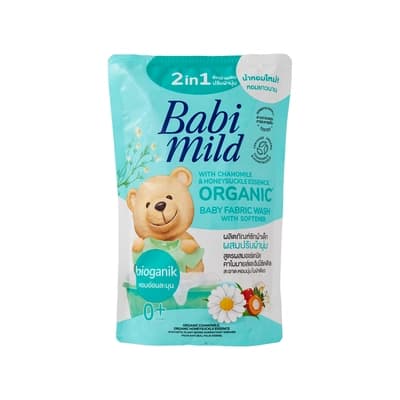 Babi Mild Ultra Mild Baby Fabric Wash Pure Natural 570ml. 