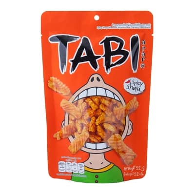 Tabi Spicy Shoyu Rice Cracker 52G.