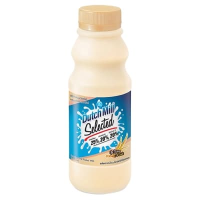 Dutch Mill Selected Pasteurized Milk White Malt Flavor 400ML.