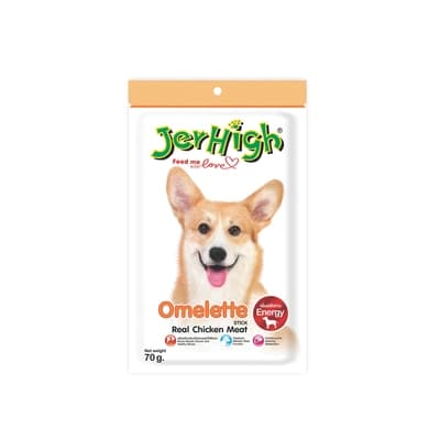 Jerhigh Dog Snack Omelette 70G.