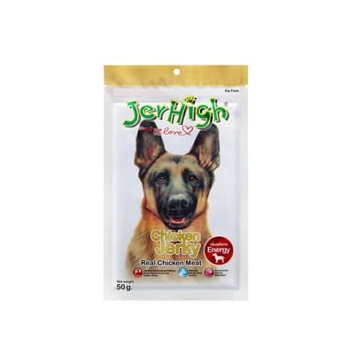 Jerhigh Dog Snack Chicken Jerky 70G.
