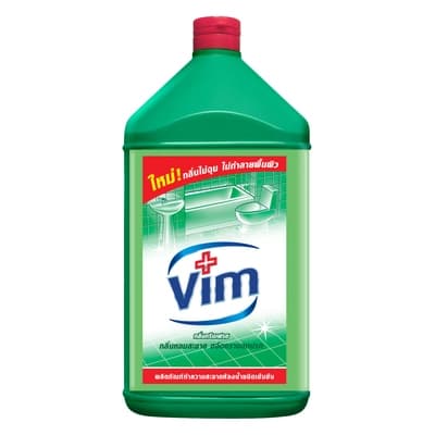 วิม ผลิตภัณฑ์ทำความสะอาดห้องน้ำชนิดเข้มข้นกลิ่นกรีนเฟรช 3500มล.