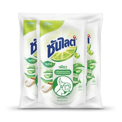 ซันไลต์ ผลิตภัณฑ์ล้างจานพลัสเพียว 500มล. แพ็ค 3