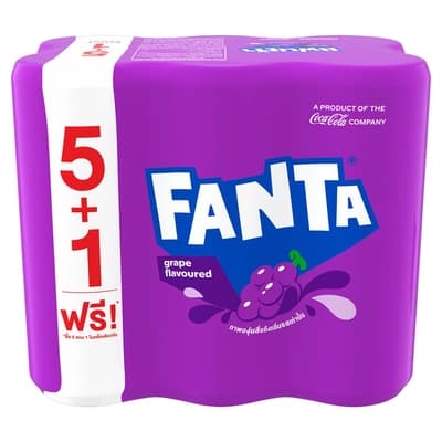แฟนต้า องุ่น 6X325ML.