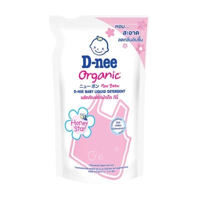 D Nee Liquid Baby Detergent Pink (Refill) 550ml.