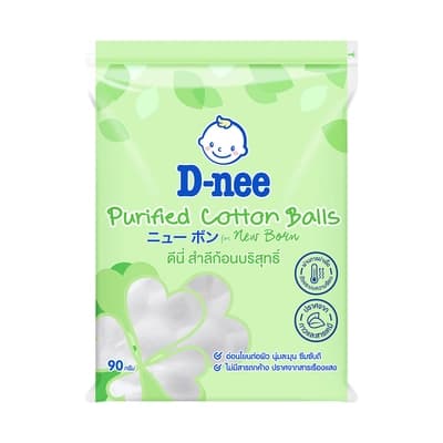 D-Nee Cotton Ball 90G.