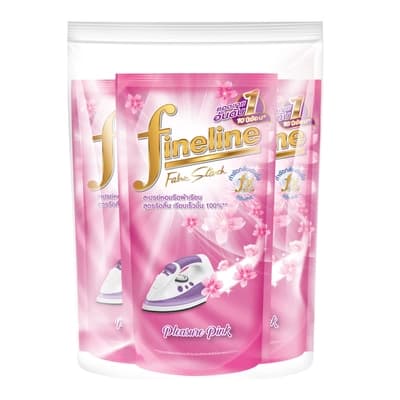 Fineline Fabric Starch Pink 500ML. Pack 3