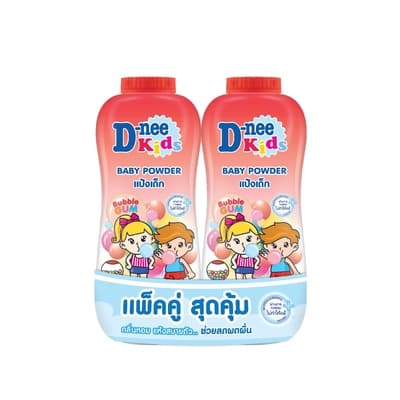 ดีนี่คิดส์ แป้งเด็กบับเบิ้ลกัม 350ก. แพ็ค 2