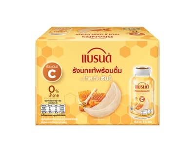 แบรนด์รังนกแท้ น้ำผึ้ง 150 มล. แพค 6