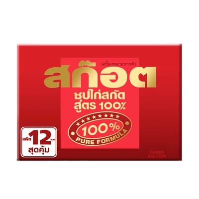 สก๊อต ซุปไก่ 100% 42มล. แพ็ค 12