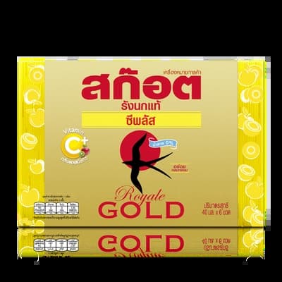 สก๊อต รังนกแท้ ซีพลัส 42 มลx6