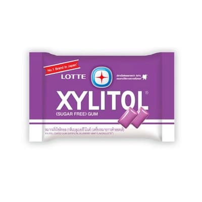 Lotte Xylitol Pillow BlueberryMint 11.6G.