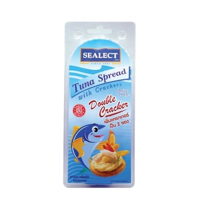 Sealect Tuna Spread Asian Style with Cracker 85G.