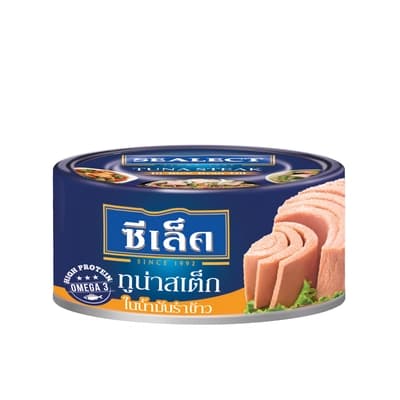 Sealect Tuna Steak in Rice Bran Oil 80G.