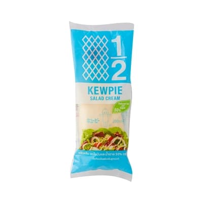 Kewpie Salad Cream Reduced Fat & Sugar 50percent 310ML.