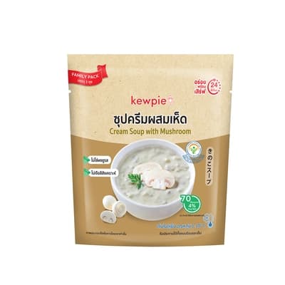 KEWPIE CREAMY SOUP MUSHROOM PACK170X3