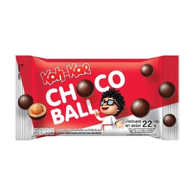 Koh-Kae Chocolate Coated Peanuts 22G.