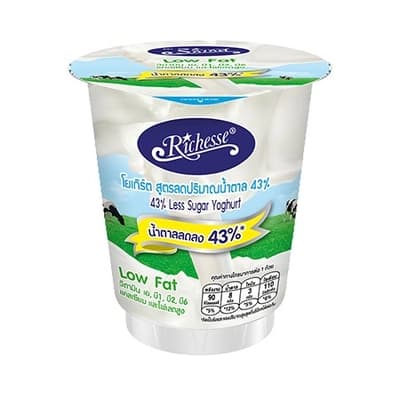 Richesse Less Sugar Yoghurt 135G.
