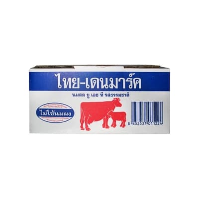 ไทย-เดนมาร์ค นมยูเอชทีรสจืด 250มล. แพ็ค 12