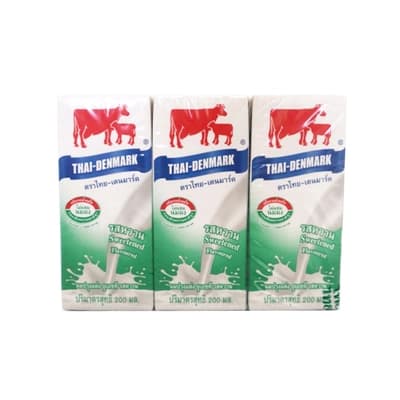 ไทย-เดนมาร์ค นมUHT.หวาน 6X180 ML.