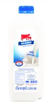 Thai-Denmark Pasteurized Fresh Milk 2000ML.