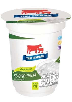 Thai-Denmark Yoghurt With Plam Seed 120G.