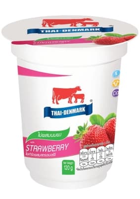 Thai-Denmark Yoghurt With Strawberry 120G.