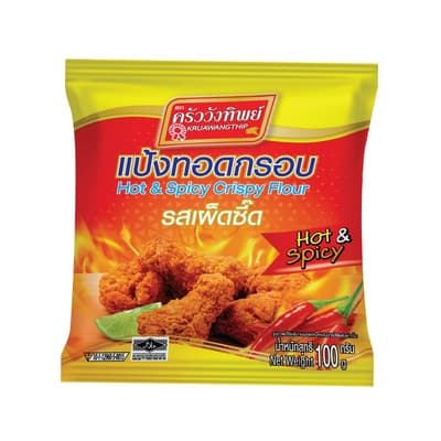 ครัววังทิพย์แป้งทอดกรอบ รสเผ็ดซี๊ด100g