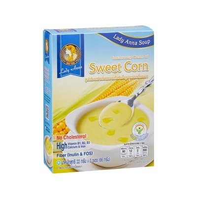 เลดี้แอนนา ซุปครีมรสข้าวโพดหวาน 66ก.