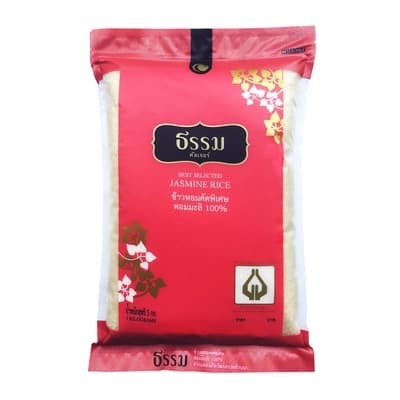 Thamm jasmine rice selected 100% 5KG.