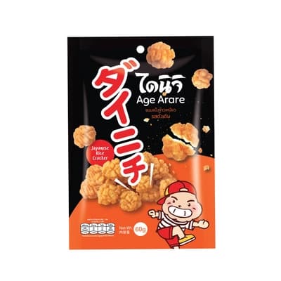 Dainichi Japanese Rice Cracker Original Flavor 70G.