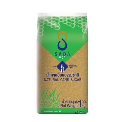 ษฎา น้ำตาลอ้อยธรรมชาติ 1กก.