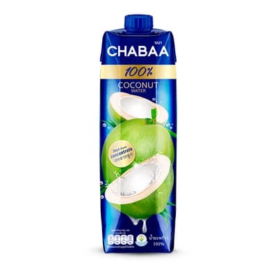 Chabaa Coconut Water 100percent 1000ML.