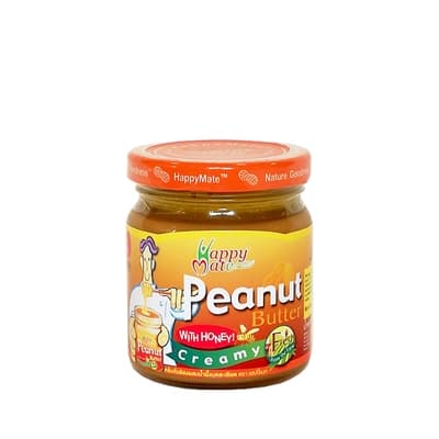 Happy Mate Peanut Butter With Honey (Creamy) 200G.