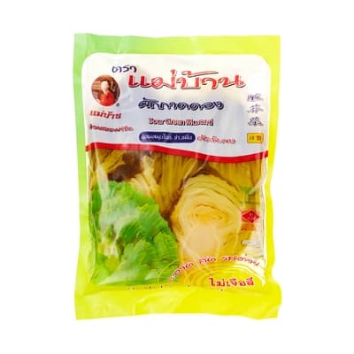 แม่บ้าน ผักกาดดองเปรี้ยว 600ก.