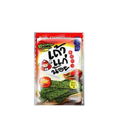 Taokaenoi Spicy Flavoured Fried Seaweed 30G.