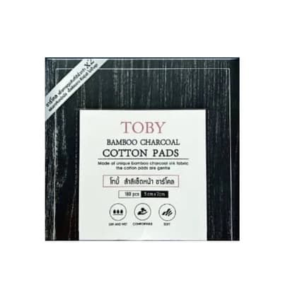 Toby Mamboo Charcoal Cotton Pads 180'S