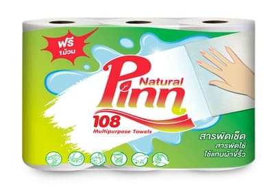 พินน์108 กระดาษอเนกประสงค์ 2+1 ม้วน