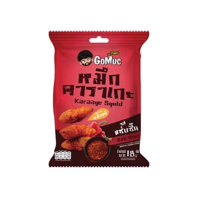 โกหมึก หมึกคาราเกะ รส แซ่บซี๊ด 18กรัม