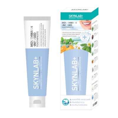 Skynlab Mouthwash-Infused Toothpaste 160G.