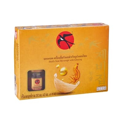 บอนแบค รังนกแท้ผสมโสม42มลแพค6