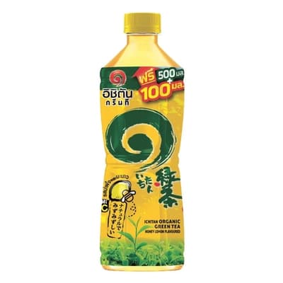 Ichitan Green tea Honey Lemon Flavour 600ML.