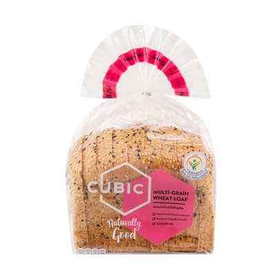 คิวบิก ขนมปังโฮลวีตผสมธัญพืช 360ก.